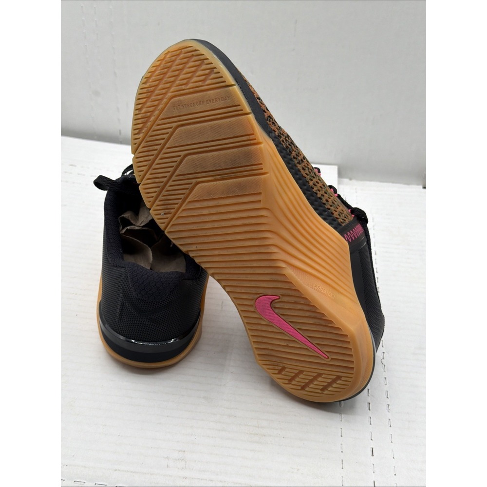 Nike Metcon 6 Women Size 7 AT3160-096 Leopard Cheetah Print Training Shoes - Picture 16 of 16